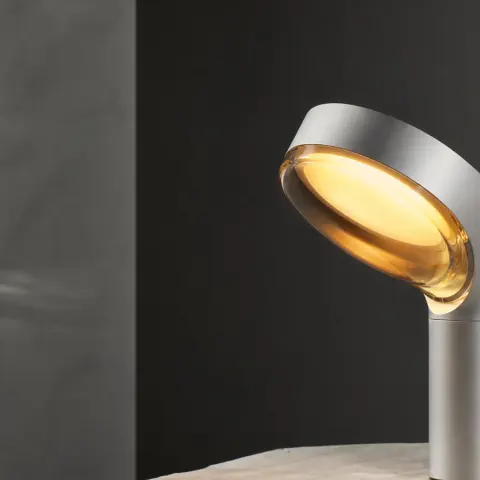 Amber Studio Lamp